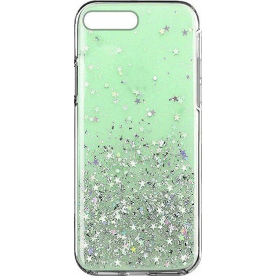 Wozinsky Star Glitter Back Cover Σιλικόνης Πράσινο (iPhone 8/7 Plus)