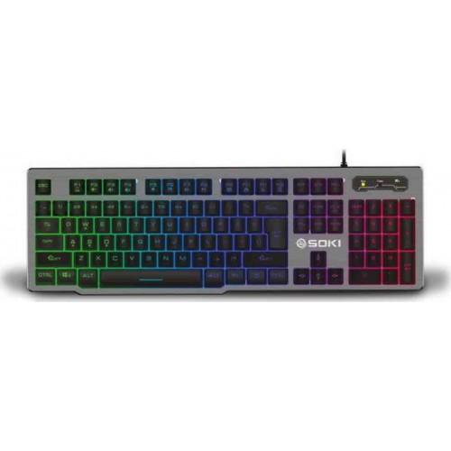Zeroground KB-2100G Soki Gaming Πληκτρολόγιο