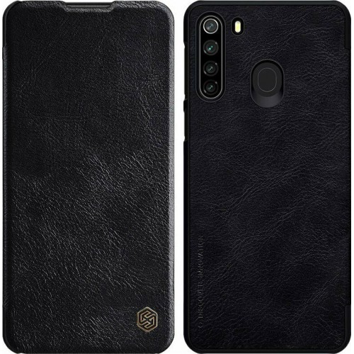 Nillkin Qin High Quality PU Leather Δερμάτινη Θήκη Book - Black (Samsung Galaxy M21 / M30s)