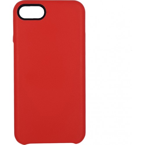 Eco Leather Back Cover Δερματίνης Κόκκινο (iPhone SE 2020/8/7)