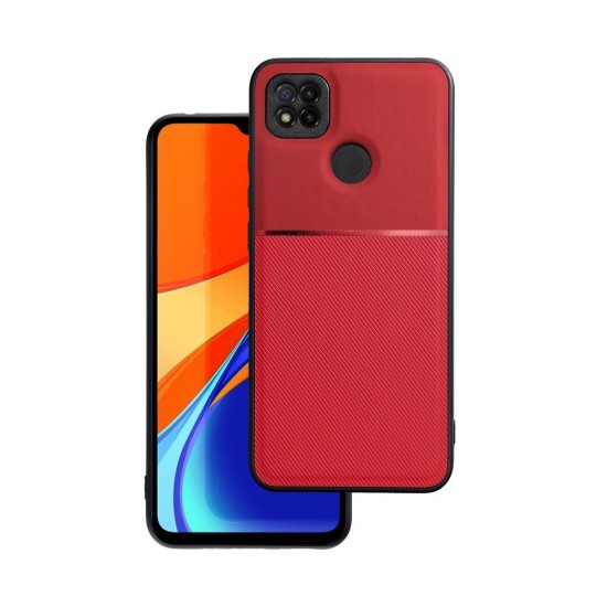 Forcell Noble Back Cover Σιλικόνης Κόκκινο (Redmi 9C / 10A)
