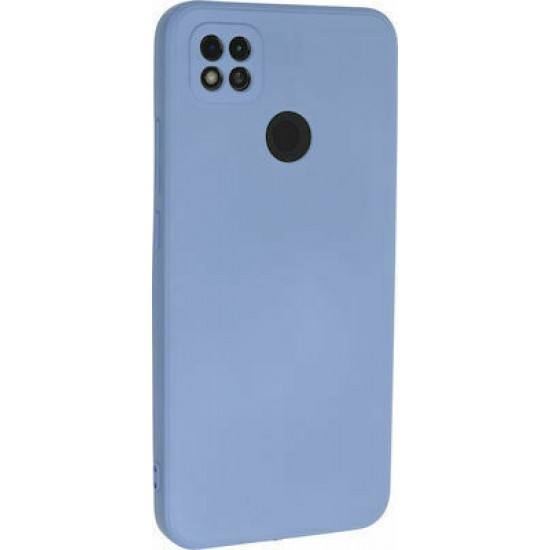 Soft Matt Case Gel TPU Cover 2.0mm ΓΙΑ Xiaomi Redmi 9C / 10A Μπλε-Γκρι