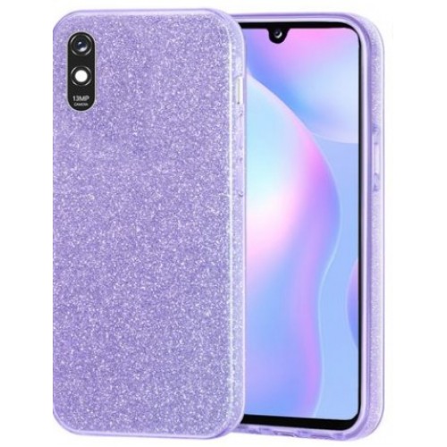 Oem Glitter Case Shining Cover Για Xiaomi Redmi 9C / 10A Μωβ