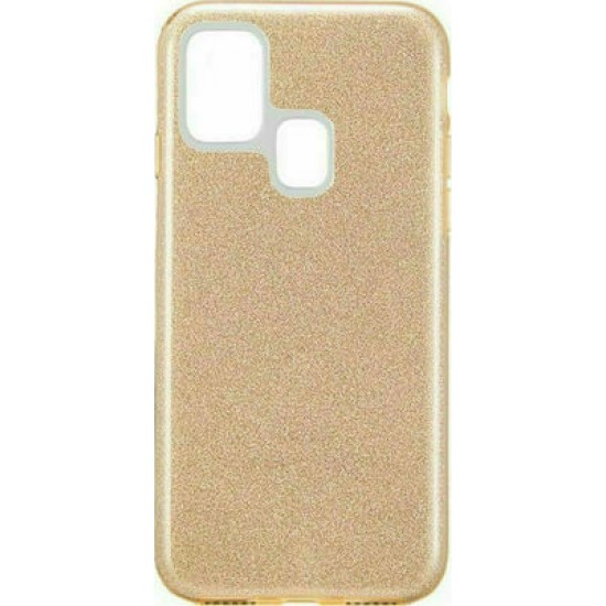 Oem Glitter Case Shining Cover Χρυσόσκονη Για Xiaomi Redmi 9C / 10A Χρυσό