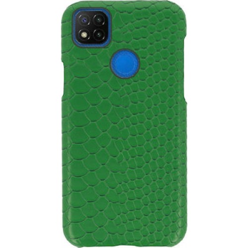 Vennus Wild Back Cover Δερματίνης Πρασινο (Redmi 9C / 10Α)