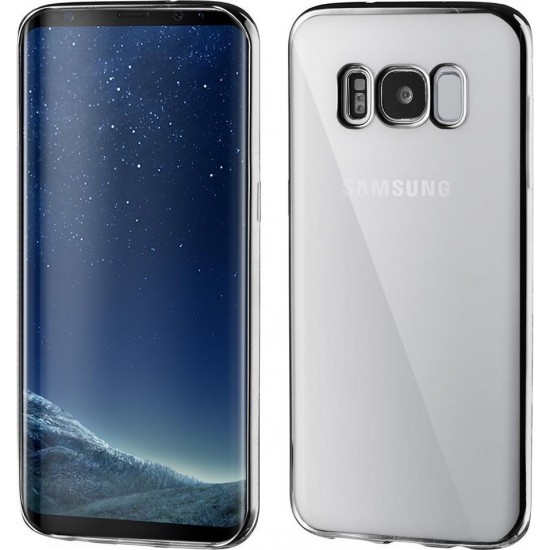 Θήκη Hurtel Metallic Slim Gel για Samsung Galaxy S8 G950 Μαυρο