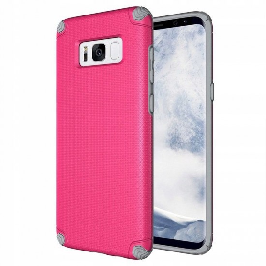 Hurtel 2 σε 1 Hybrid Armor Durable Case - Ροζ (Samsung Galaxy S8 Plus)