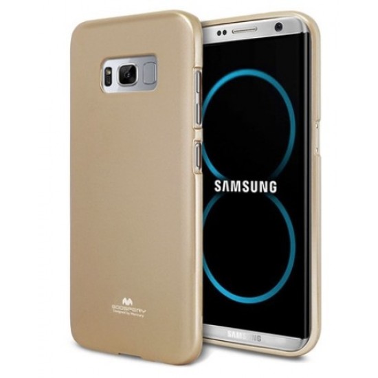 Goospery Jelly Case Galaxy S8 Plus Χρυσο