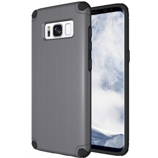 OEM Light Armor Case Ανθεκτικό κάλυμμα υπολογιστή Samsung Galaxy S8 - Γκρι
