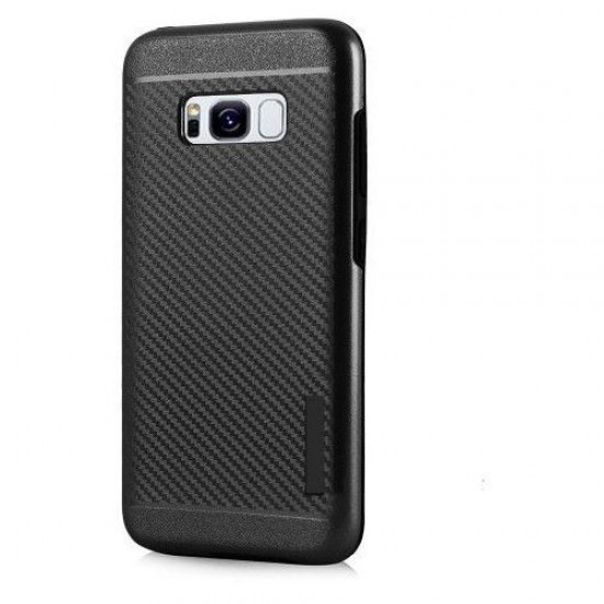 Hurtel 2 σε 1 Hybrid Armor Durable Case - Μαυρο (Samsung Galaxy S8 Plus)