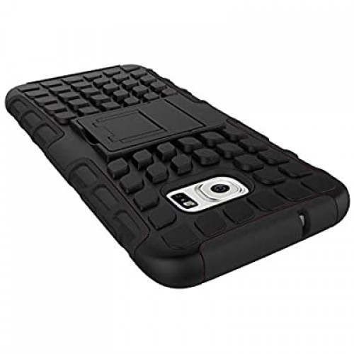 ΘΗΚΗ ΣΙΛΙΚΟΝΗΣ KICKSTAND SAMSUNG GALAXY S8 PLUS ΜΑΥΡΟ