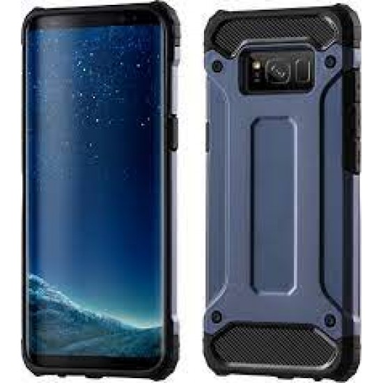 Forcell Armor Back Cover Πλαστικό Ανθεκτική Μπλε (Galaxy S8 Plus)