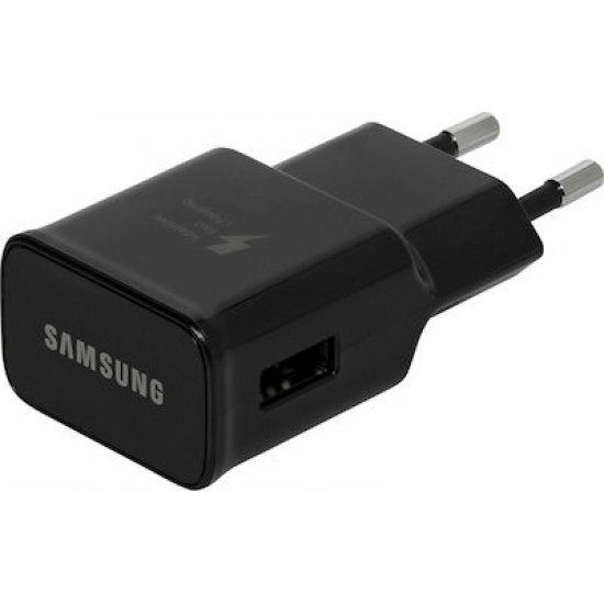 Samsung Φορτιστής Χωρίς Καλώδιο με Θύρα USB-A Μαύρος (EP-TA20EBE Retail) Original Κουτί