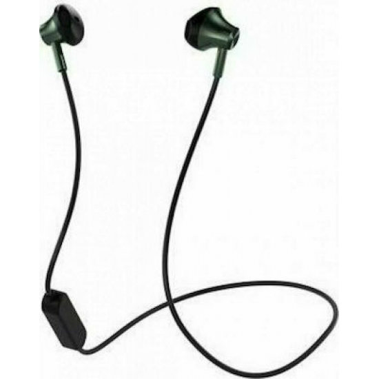 WK V28 Wireless Sports Earphones with TF Card Slot, Μαύρο