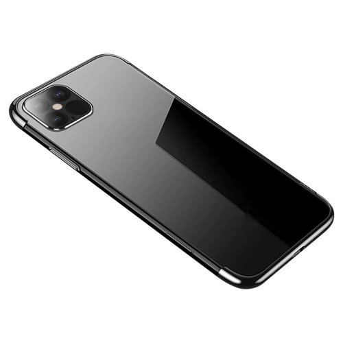 Clear Color Case Gel TPU Electroplating frame Cover for Xiaomi Mi 10T Lite / Redmi Note 9T Pro / Note 9 Pro 5G black Clear Color Case Gel TPU Electroplating frame Cover for Xiaomi Mi 10T Lite / Redmi Note 9T Pro / Note 9 Pro 5G black