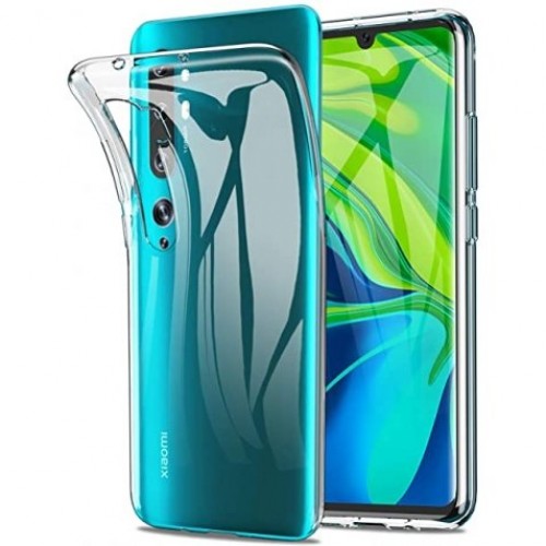 Oem Θήκη Σιλικόνης 1.8mm Για Xiaomi Mi Note 10 Lite Διάφανη
