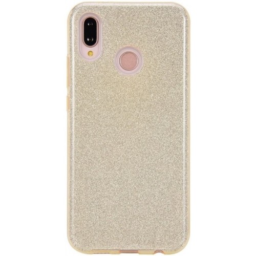 Glitter Case Shining Cover Για Samsung A40 χρυσή