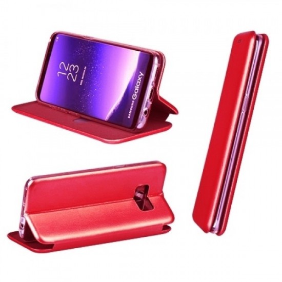 Oem Θήκη Βιβλίο Smart Magnet Elegance Για Samsung Galaxy A42 5G Κόκκινο