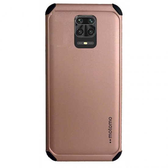 Θήκη motomo Back Cover Για Xiaomi Poco X3 NFC ροζ Χρυσό