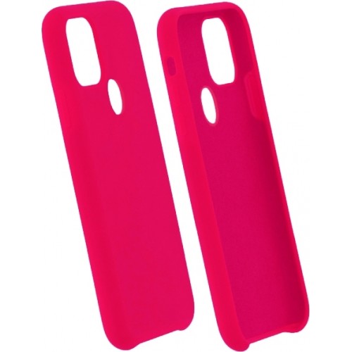 Oem Θήκη Σιλικόνης Matt Για Samsung Galaxy S21 Plus 5G / S30 Plus Φούξια