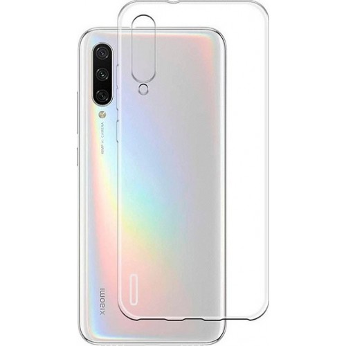 Θήκη Σιλικόνης Για Xiaomi Mi 9 Lite Διάφανη