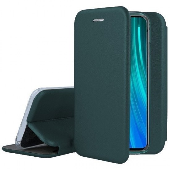 Oem Θήκη Βιβλίο Smart Magnet Elegance Για Samsung Galaxy A42 5G Πράσινο