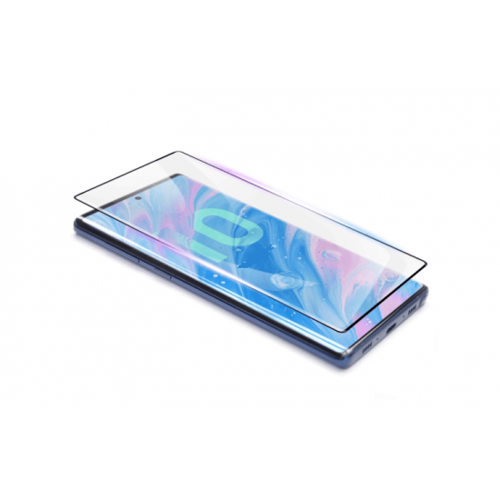 Full Face Tempered glass / Αντιχαρακτικό Γυαλί Πλήρους Οθόνης 3D Για Samsung Galaxy Note 10 Μαυρη