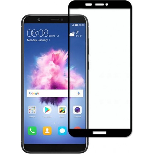Full Face Tempered glass / Αντιχαρακτικό Γυαλί Oba Πλήρους Οθόνης 3D Για Huawei Y5P/Y5 2018 Μαύρο
