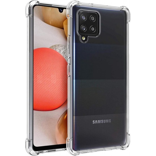 Oem Θήκη Σιλικόνης Anti Shock (0.5mm) Για Samsung Galaxy A42 5G Διάφανη