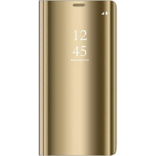 OEM ΘΗΚΗ CLEAR VIEW COVER ΓΙΑ XIAOMI REDMI NOTE 8T ΧΡΥΣΗ