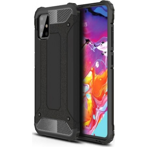 OEM Θήκη Armor Back Cover Για Samsung Galaxy M51 Μαύρη