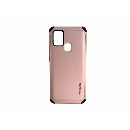 ΘΗΚΗ MOTOMO BACK COVER ΓΙΑ SAMSUNG GALAXY A21S ΡΟΖ ΧΡΥΣΟ