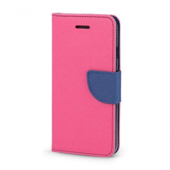 OEM Θήκη Βιβλίο Fancy Για Xiaomi Redmi Note 9 5G / Note 9T Ροζ - Μπλε