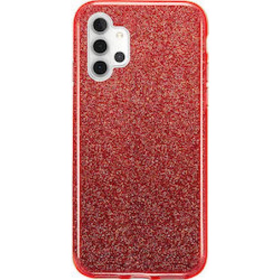 Oem Glitter Θήκη Shining Cover Για Samsung Galaxy A52 5g Κόκκινο