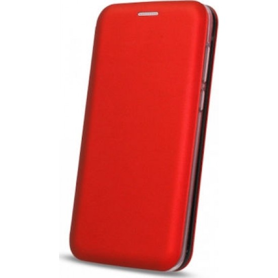 Oem Θήκη Βιβλίο Smart Magnet Elegance Για Xiaomi Mi 10T / 10T Pro Κόκκινο