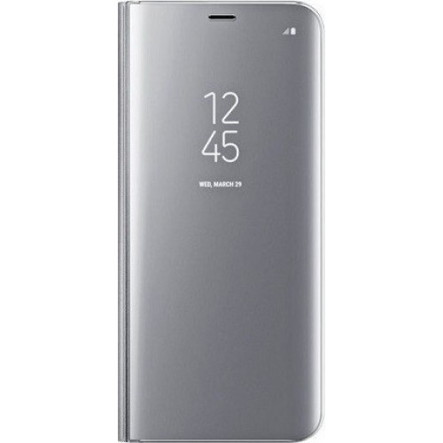 Θήκη Clear View Cover Για Xiaomi Redmi 7A Ασημί