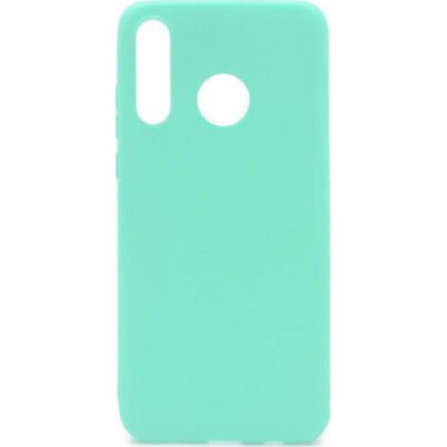 Oem Back Cover Silicone Soft 1.8mm Για Huawei P30 Lite Τιρκουάζ Box