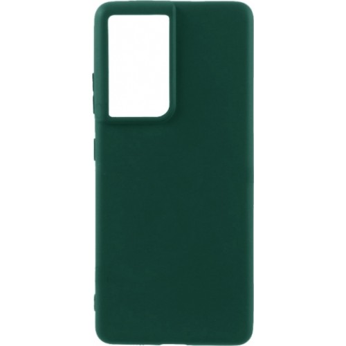 Oem Back Cover Silicone Soft 2.0mm Για Samsung Galaxy S21 Ultra 5G / S30 Ultra Πράσινο Box