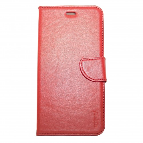 OEM ΘΗΚΗ ΒΙΒΛΙΟ ΓΙΑ APPLE IPHONE 7/8 PLUS ΚΟΚΚΙΝΗ