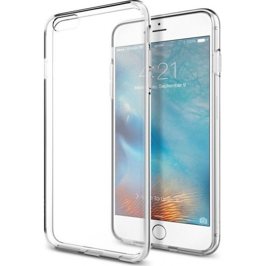 OEM ΘΗΚΗ ΣΙΛΙΚΟΝΗΣ ΓΙΑ APPLE IPHONE 6/6S PLUS ΔΙΑΦΑΝΗ