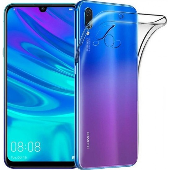 Oem Θήκη Σιλικόνης Για Huawei Honor 10 Lite / P Smart 2019 Διάφανη