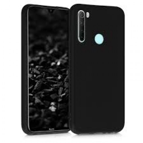 OEM ΘΗΚΗ ΣΙΛΙΚΟΝΗΣ MATT ΓΙΑ XIAOMI REDMI NOTE 8T ΜΑΥΡΗ