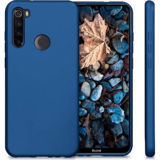 OEM ΘΗΚΗ ΣΙΛΙΚΟΝΗΣ MATT ΓΙΑ XIAOMI REDMI NOTE 8T ΜΠΛΕ