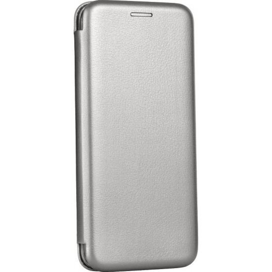 Θήκη Βιβλίο Smart Magnet Elegance Για Xiaomi Mi 9 Lite γκρι