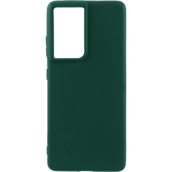 Oem Back Cover Silicone Soft 2.0mm Για Samsung Galaxy S21 5G Πράσινο Box