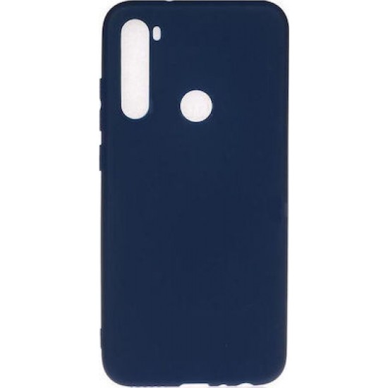 OEM ΘΗΚΗ ΣΙΛΙΚΟΝΗΣ MATT ΓΙΑ XIAOMI REDMI NOTE 8T ΣΚΟΥΡΟ ΜΠΛΕ