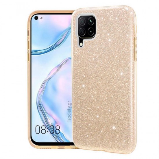 Glitter Case Shining Cover Χρυσόσκονη Για Samsung Galaxy A42 5G Χρυσό