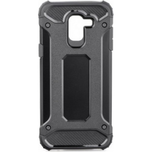 FORCELL ΘΗΚΗ ARMOR BACK COVER ΓΙΑ SAMSUNG GALAXY J6 2018 ΜΑΥΡΗ