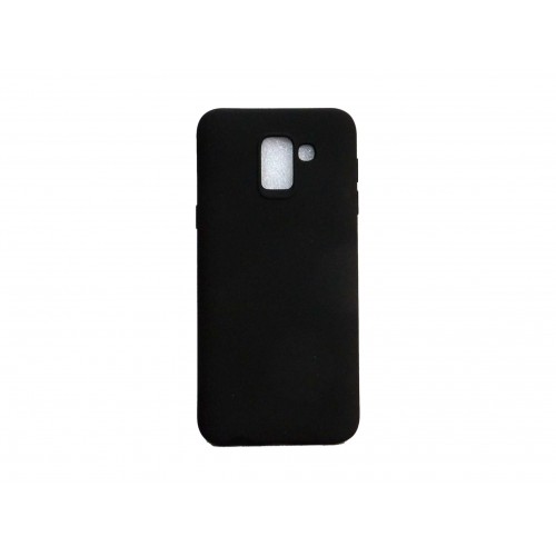 SOFT MATT CASE GEL TPU COVER 2.0 ΓΙΑ SAMSUNG GALAXY J6 2018 ΜΑΥΡΟ
