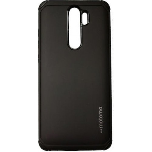 ΘΗΚΗ MOTOMO BACK COVER ΓΙΑ XIAOMI REDMI NOTE 8 PRO ΜΑΥΡΟ